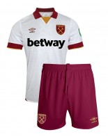 West Ham United Tredjedraktsett Barn 2024-25 Korte ermer (+ bukser)